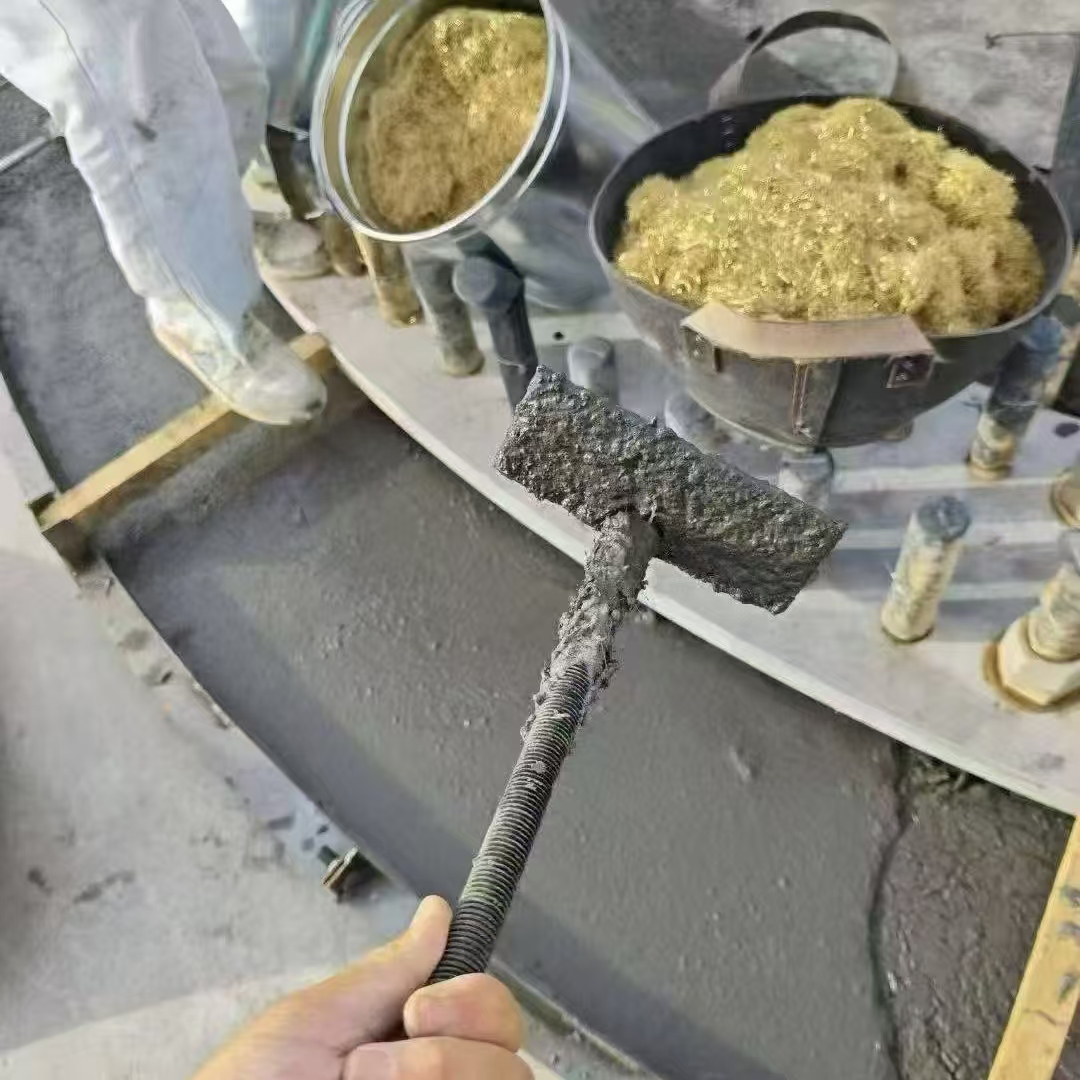 马鞍山C120钢纤维高强无收灌浆料 轧机压缩机汽轮机发电机锻压设备底座灌浆材料